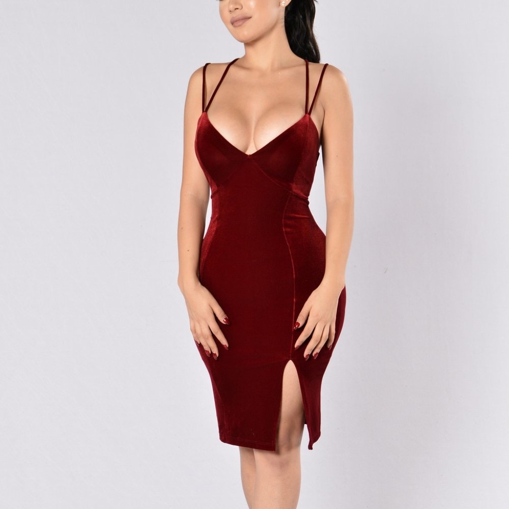 Red dress